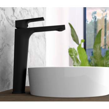 Смеситель для умывальника Modena-18/D (BK)